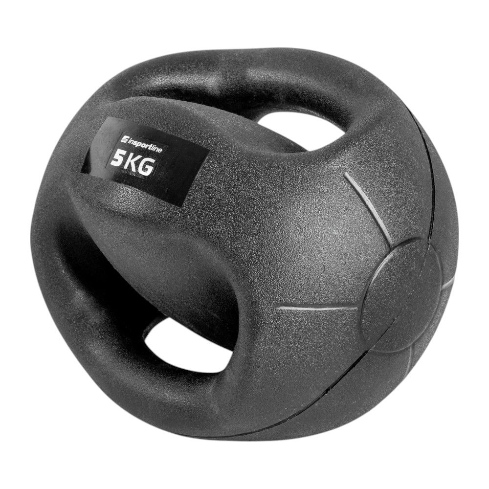 Medisinball med håndtak 2 til 6 kg