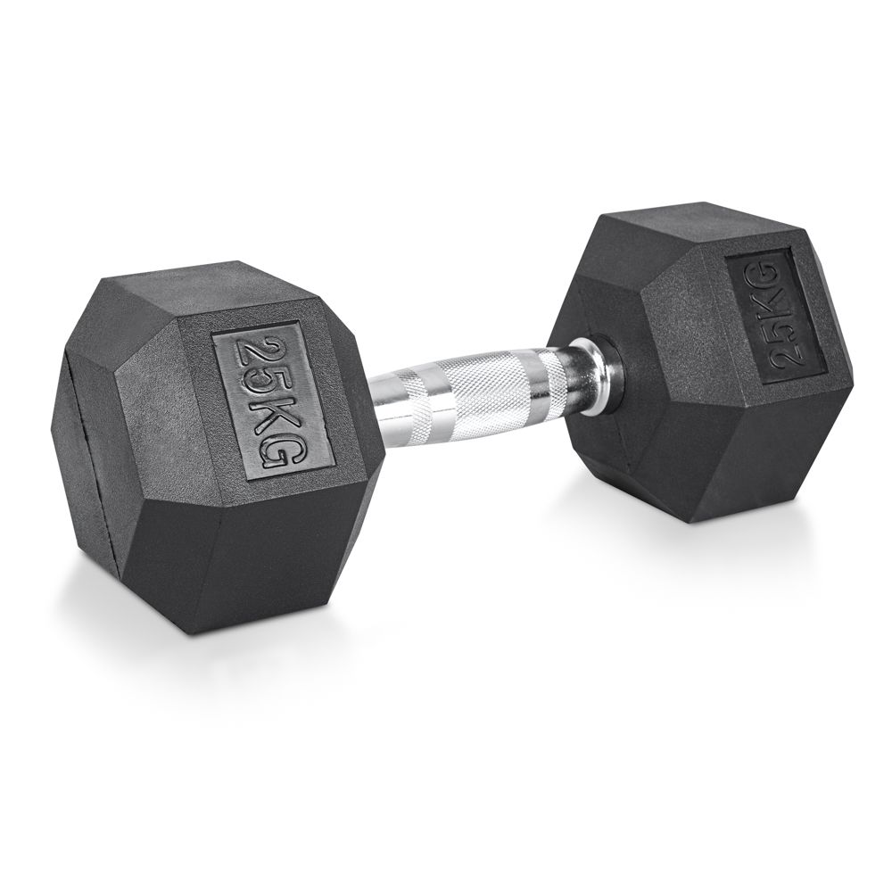 Hex Dumbbell TPU belegg inSPORTline Hexclusive 2 - 30 kg