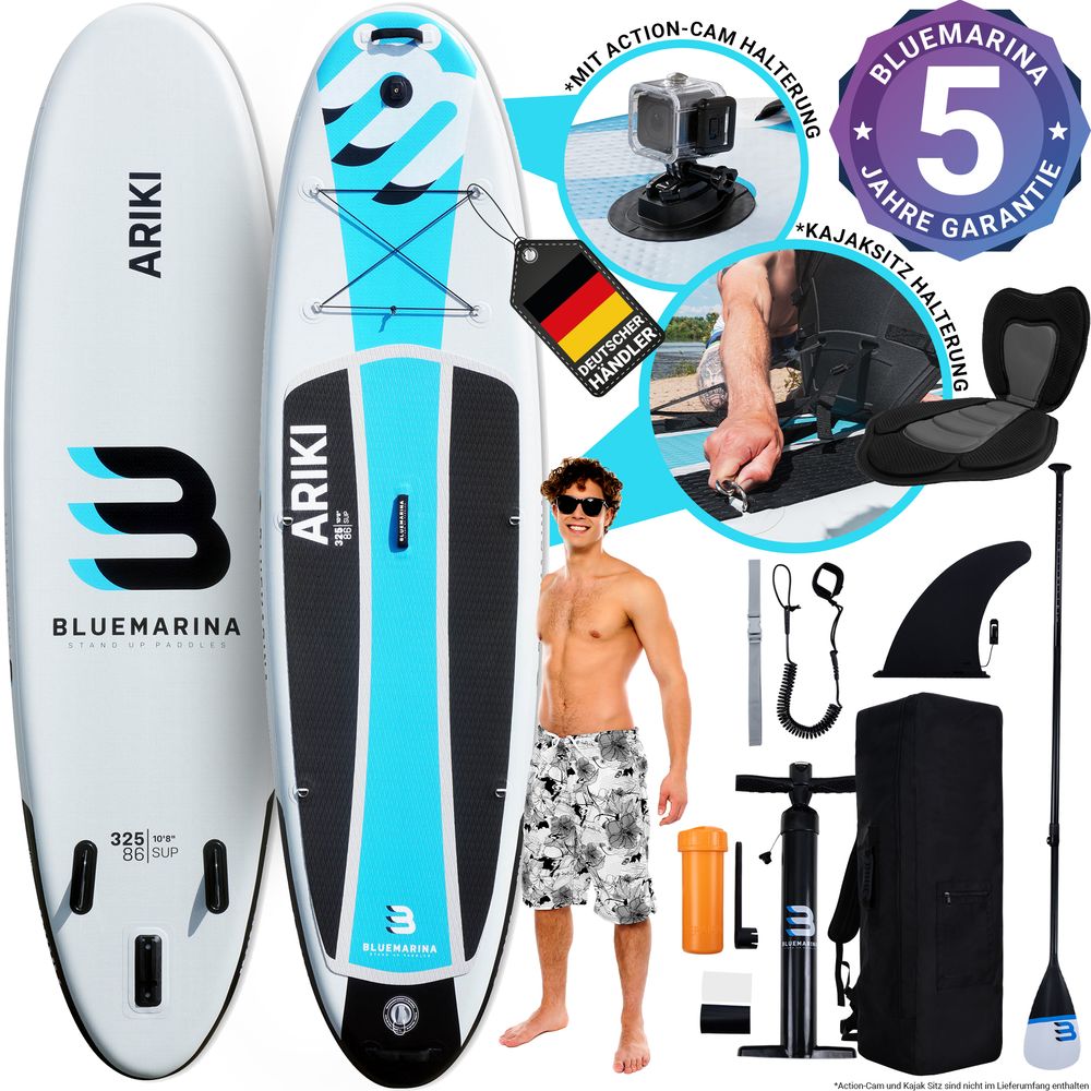 Bluemarina Ariki oppblåsbart SUP-brett 325x86x15 fargevalg