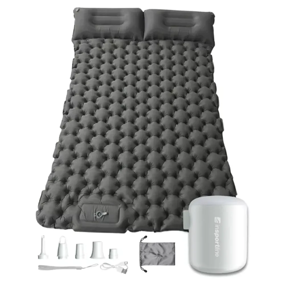 Oppblåsbar madrass til 2 pers - 192x125 cm