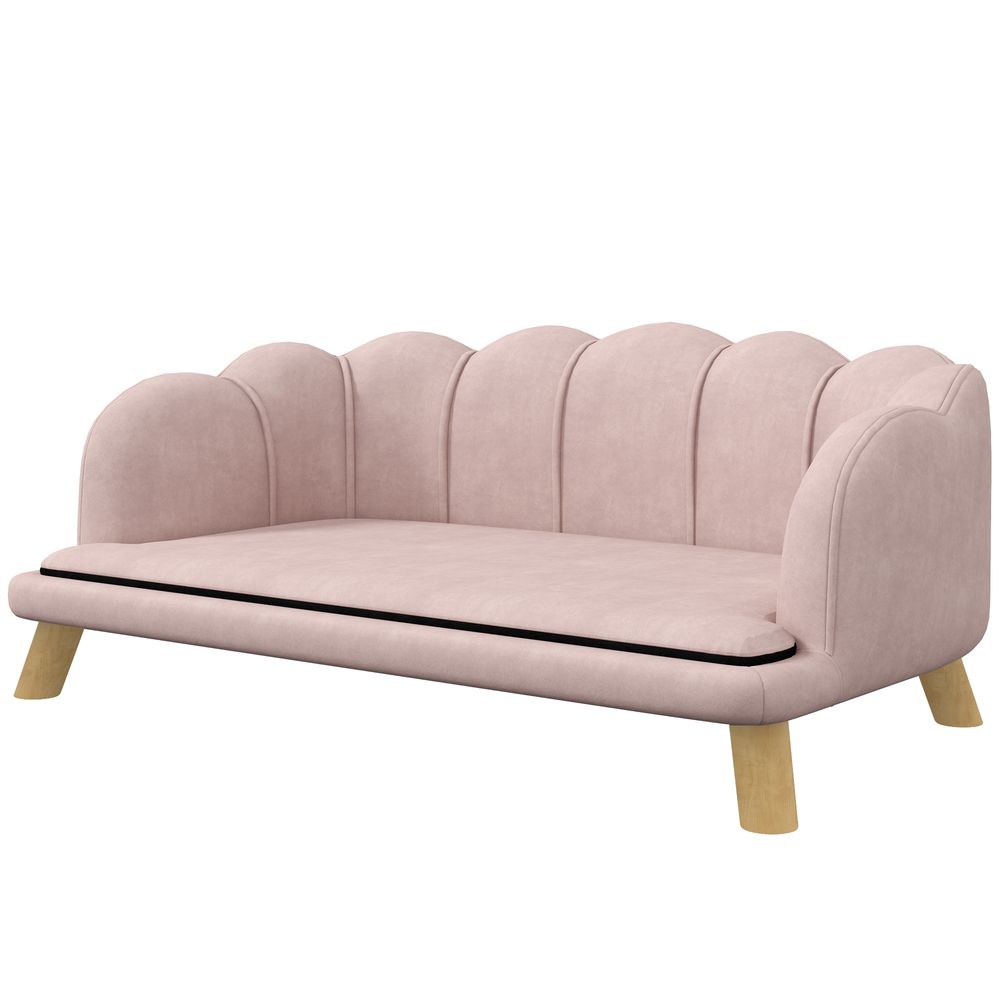 Skjellformet hundesofa til mellomstore hunder – fargevalg