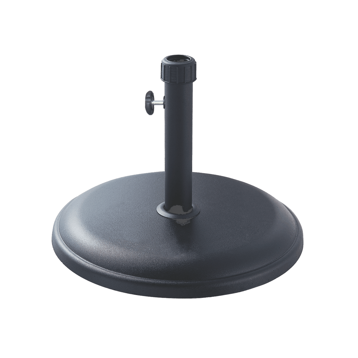 Parasollfot i betong 16 kg - sort