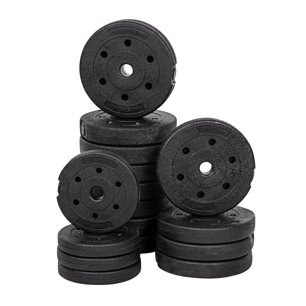 Vektløftingsett inSPORTline CEMBAR 40 – 40 kg