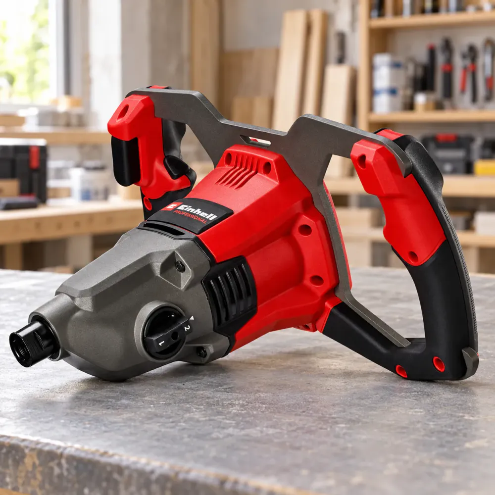 Einhell batteridrevet malings- og mørtelomrører TP-MX 18-2 Li BL Solo