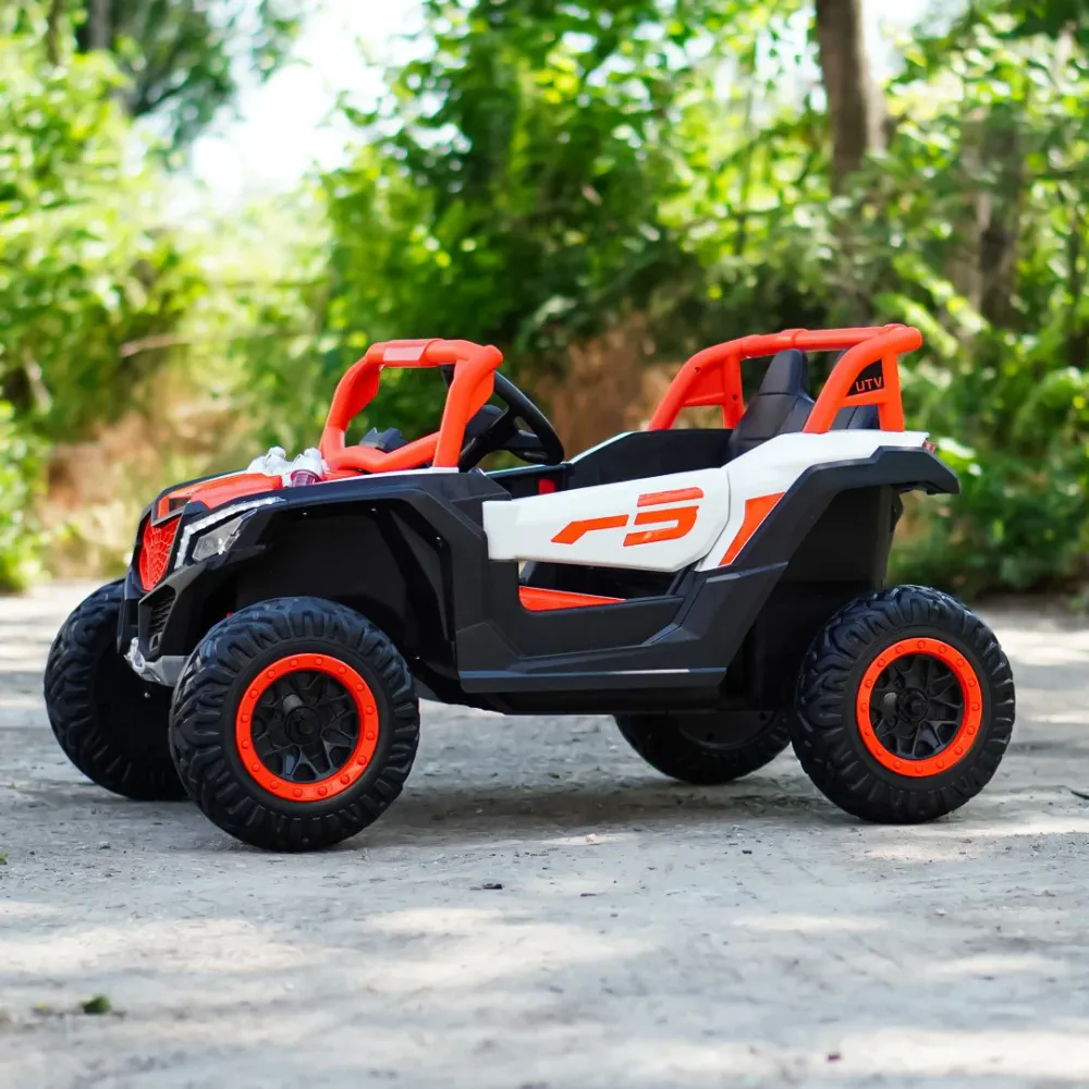 Warrior UTV for barn 2-6 år 4x4 oransje - 12V