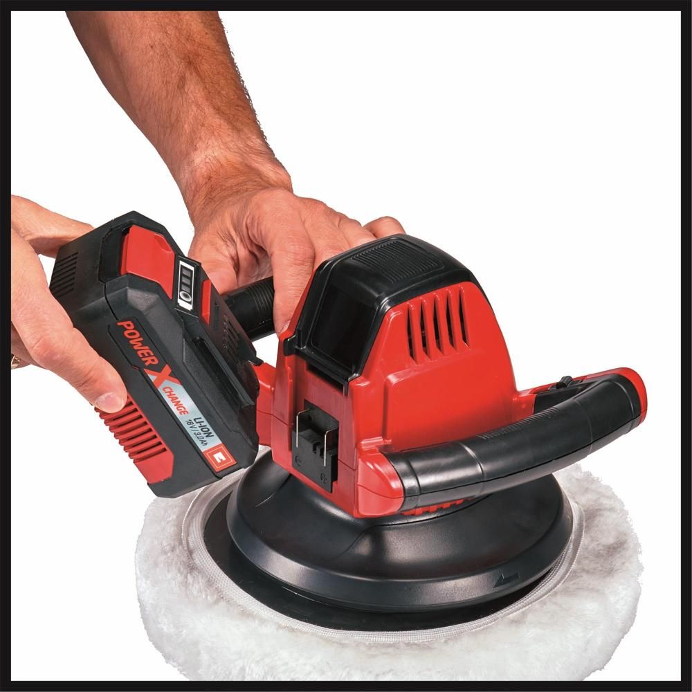 Einhell batteridrevet Poleringsmaskin Power x-change