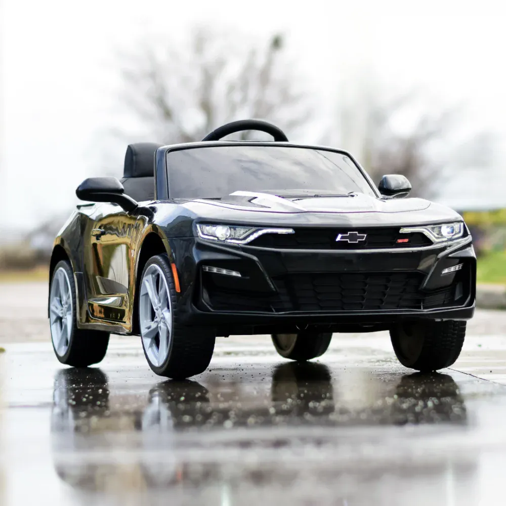 Chevrolet Camaro 2SS Premium Elektrisk Barnebil – 12V, 90W – Svart
