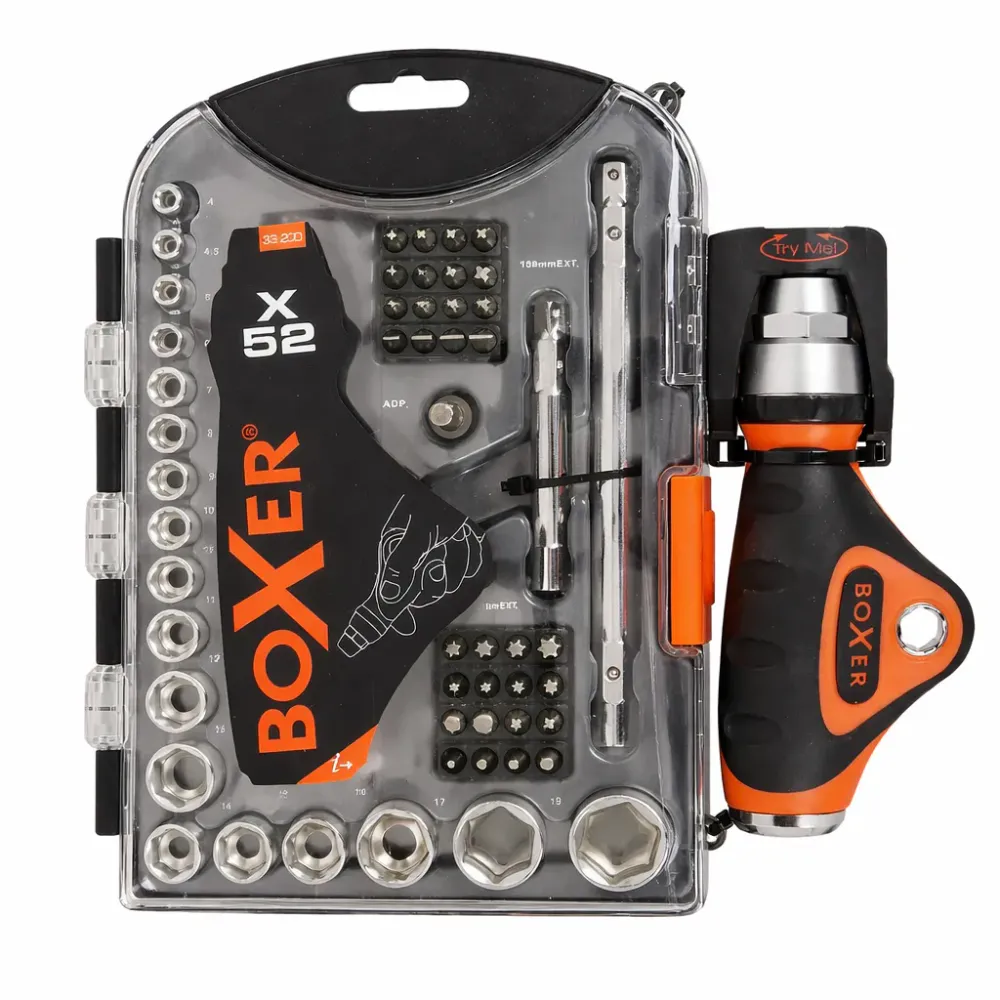 Boxer® piper og bitssett 52 deler