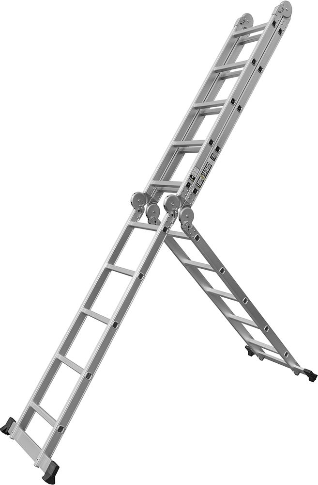 Multifunksjonsstige 6 i 1 aluminium 5,8 m
