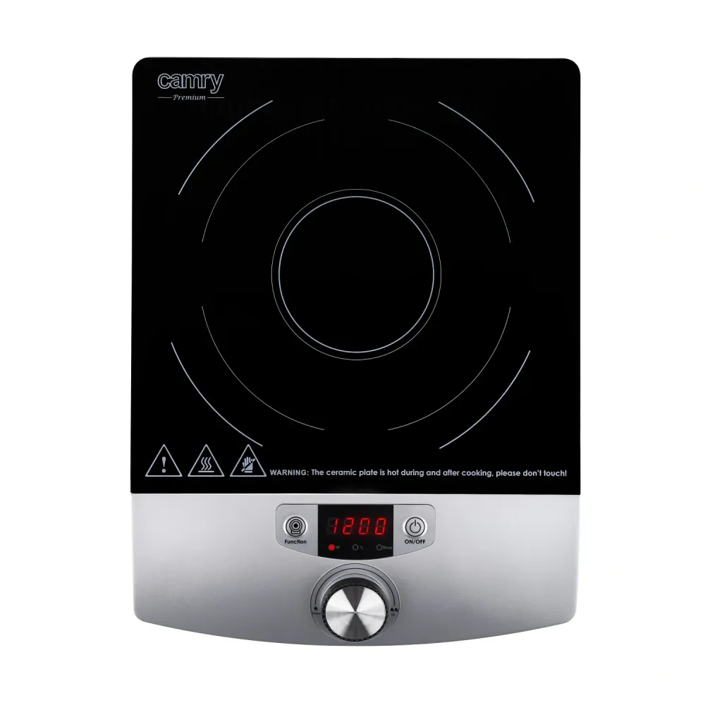 Induksjonsplate 2000W med LCD-display