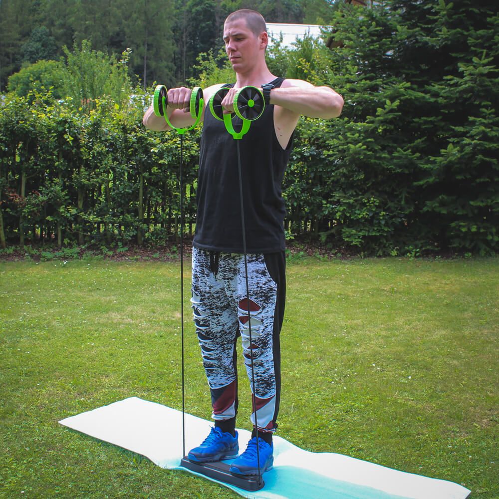 Ab Roller med Motstandsbånd inSPORTline AR400