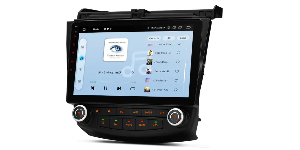 Android 14 bilstereo Honda Accord 2003–2007 10,1