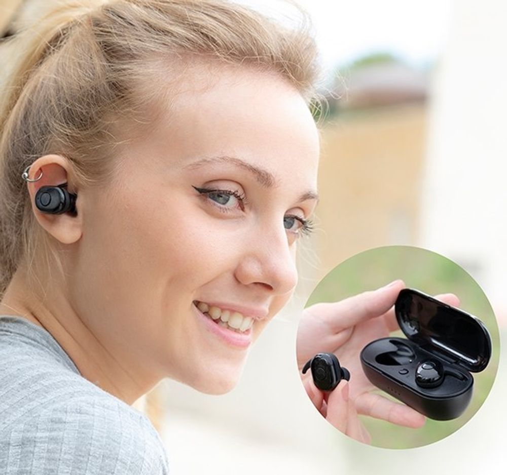 DEMO - Trådløse hodetelefoner med magnetisk lading eBeats