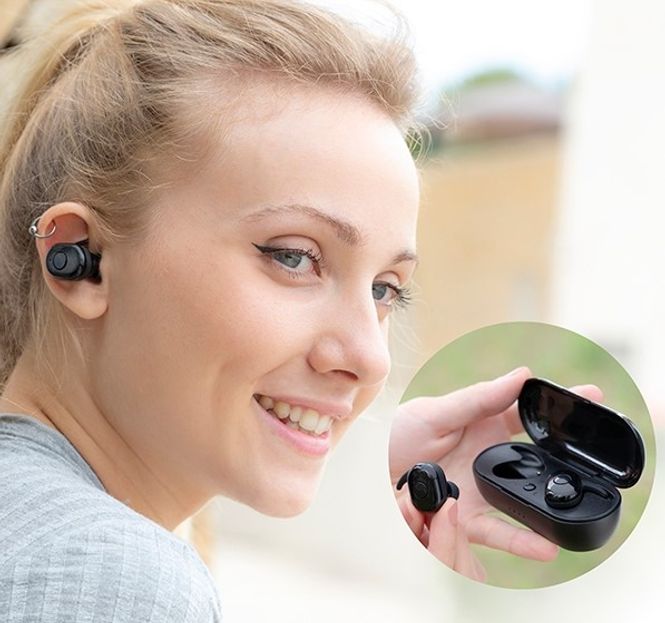 Hovedbilde DEMO - Trådløse hodetelefoner med magnetisk lading eBeats