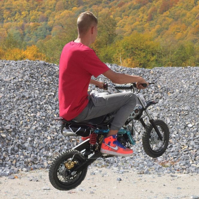 Hovedbilde 110cc halvautomat motorcrosser elstart